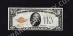 FR 2400 $10 Gold Certificate 