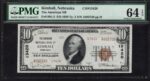 1801-2 Kimball, Nebraska $10 1929II Nationals
