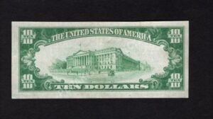 1801-2 Rome, Pennsylvania $10 1929II Nationals Back