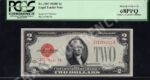 FR 1507 1928F $2 Legal Tender Notes