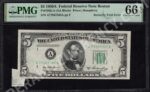 FR 1962-B $5 FRN 