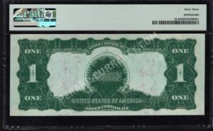 Silver Cert. 231 1899 $1 typenote Back