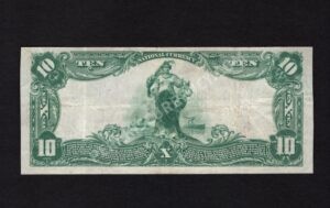 624 Allentown, Pennsylvania $10 1902 Nationals Back