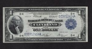 FRBN 720 1918 $1 typenote Front