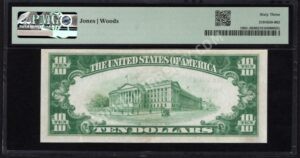 1801-2 Price, Utah $10 1929II Nationals Back
