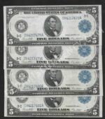 FR 855A $5  typenote