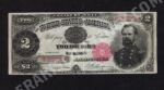 Treasury Notes 357 1891 $2 typenote