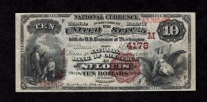 545 St. Louis, Missouri $10 1882BB Nationals Front