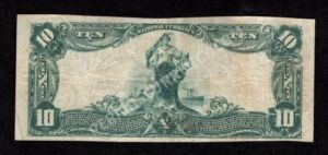 625 Quarryville, Pennsylvania $10 1902 Nationals Back