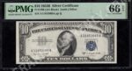 FR 1708 1953B $10 Silver Certificates