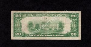 1802-1 Albuquerque, New Mexico $20 1929 Nationals Back