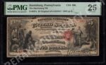 397a Harrisburg, Pennsylvania $5 1865 Nationals