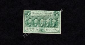 FR 1312 $0.50 1st Issue fractionals Front