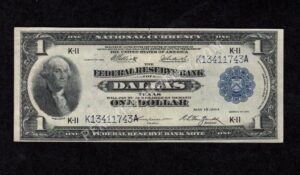 FRBN 742 1918 $1 typenote Front
