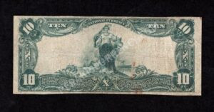626 West Alexander, Pennsylvania $10 1902 Nationals Back