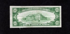1801-2 Bridgeport, Pennsylvania $10 1929II Nationals Back