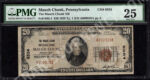 Pennsylvania 1802-1 Mauch Chunk $20 nationals