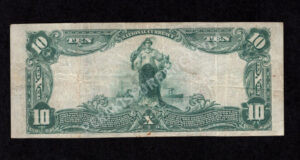 624 Pleasant Unity, Pennsylvania $10 1902 Nationals Back