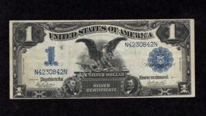 Silver Cert. 232 1899 $1 typenote Front
