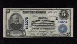 602 Conshohocken, Pennsylvania $5 1902 Nationals Front