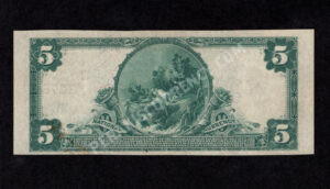 602 Conshohocken, Pennsylvania $5 1902 Nationals Back