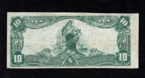 631 Boyertown, Pennsylvania $10 1902 Nationals Back