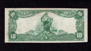 632 Souderton, Pennsylvania $10 1902 Nationals Back