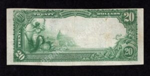 650 Pottstown, Pennsylvania $20 1902 Nationals Back