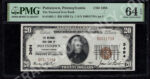 Pennsylvania 1802-1 Pottstown $20 nationals