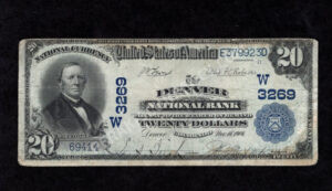 650 Denver, Colorado $20 1902 Nationals Front