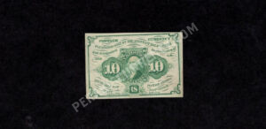 FR 1242 $0.10 1st Issue fractionals Front