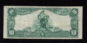 626 Berwyn, Pennsylvania $10 1902 Nationals Back