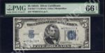 FR 1651* 1934A $5 Silver Certificates