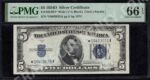 FR 1654Wi* $5 Silver Certificates 