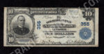 624 Chester, Pennsylvania $10 1902 Nationals