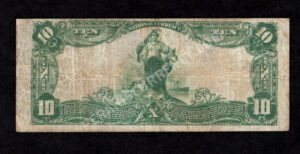 624 Chester, Pennsylvania $10 1902 Nationals Back