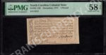 North Carolina 1 Pound December 1771 Colonial