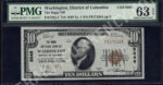 1801-1 Washington DC, Washington DC $10 1929 Nationals