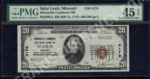 1802-2 St. Louis, Missouri $20 1929II Nationals