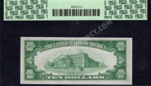 1801-2 Pittsburgh, Pennsylvania $10 1929II Nationals Back