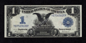 Silver Cert. 233 1899 $1 typenote Front