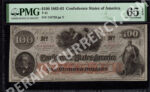 T41 $100 1862-63 confederates