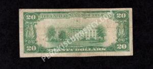 1802-1 McVeytown, Pennsylvania $20 1929 Nationals Back