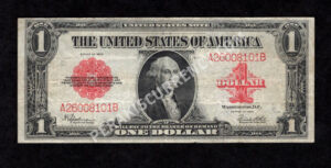 Legal Tender 40 1923 $1 typenote Front