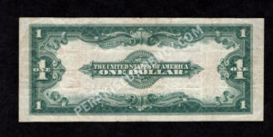 Legal Tender 40 1923 $1 typenote Back