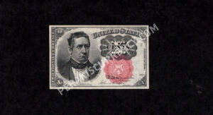 FR 1266 $0.10 5th Issue fractionals Front