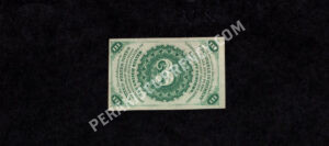 FR 1226 $0.03 3rd Issue fractionals Back