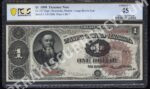 Treasury Notes 347 1890 $1 typenote