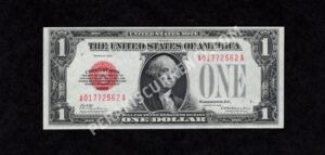 FR 1500 1928 $1 Legal Tender Notes Front