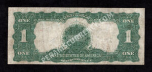 Silver Cert. 233* 1899 $1 typenote Back